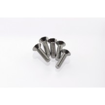 Hiro Seiko Alloy Hex Socket Flat Head Screw M3x12 [S-Black] ( 5 pcs) HS-69741