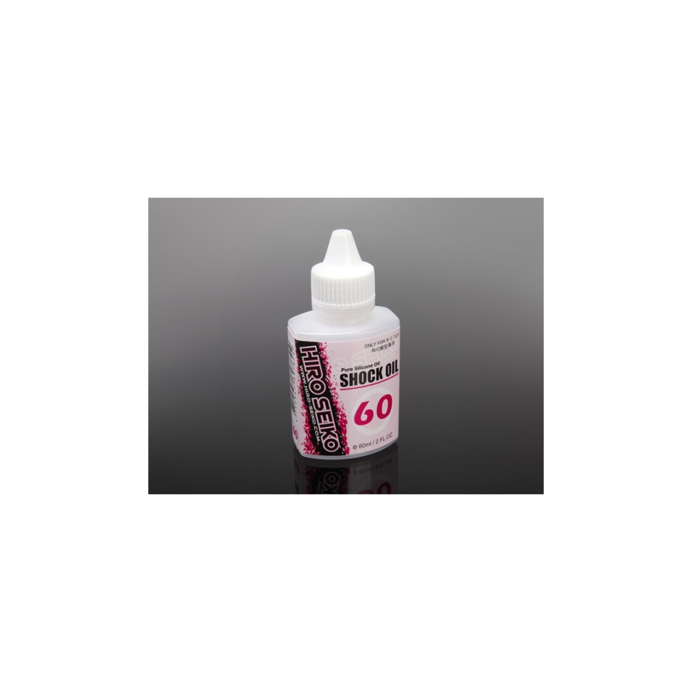 Hiro Seiko R/C Toy Accessories Shock Oil (60 wt) 60ml (600 cps) HS-69762 Hiro Seiko R/C Toy Accessories Shock Oil (60 wt) 60ml (600 cps) HS-69762