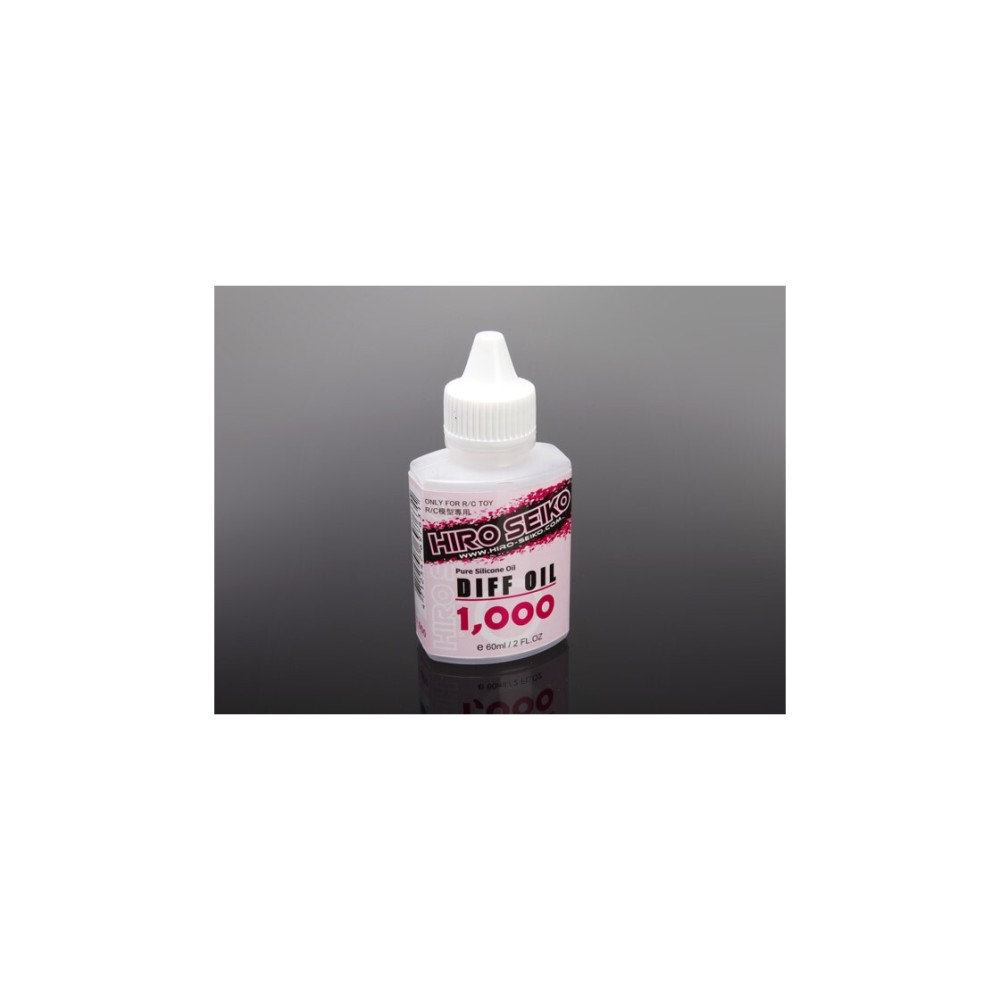Hiro Seiko R/C Toy Accessories Diff Oil (1,000 cps) 60ml HS-69763 Hiro Seiko R/C Toy Accessories Diff Oil (1,000 cps) 60ml HS-69763