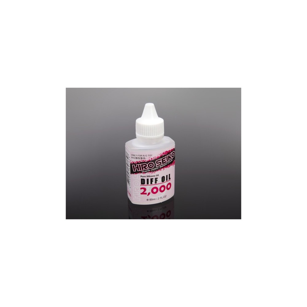 Hiro Seiko R/C Toy Accessories Diff Oil (2,000 cps) 60ml HS-69764 Hiro Seiko R/C Toy Accessories Diff Oil (2,000 cps) 60ml HS-69764