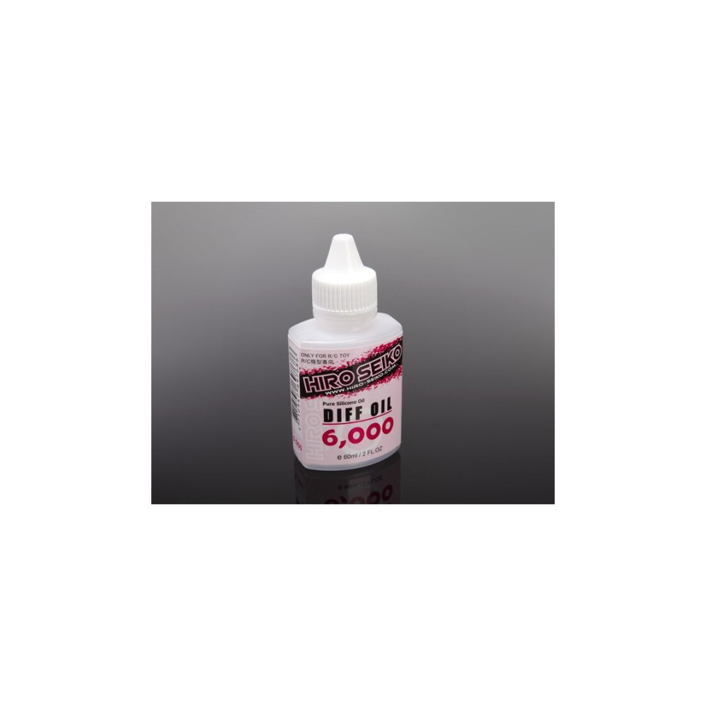 Hiro Seiko R/C Toy Accessories Diff Oil (6,000 cps) 60ml HS-69768 Hiro Seiko R/C Toy Accessories Diff Oil (6,000 cps) 60ml HS-69768