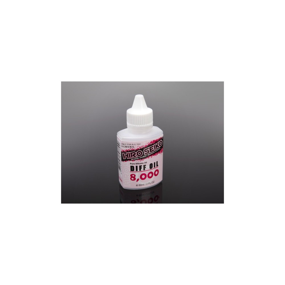 Hiro Seiko R/C Toy Accessories Diff Oil (8,000 cps) 60ml HS-69770 Hiro Seiko R/C Toy Accessories Diff Oil (8,000 cps) 60ml HS-69770
