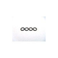 Hiro Seiko 4mm Alloy Spacer (0.5t) [Black] (4 pcs) HS-69840