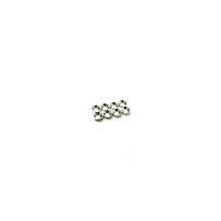Hiro Seiko 3mm Alloy Countersunk Washer (S-Size) [Silver] ( 8 pcs) HS-69878