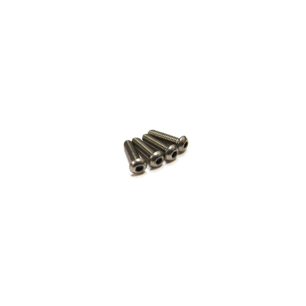 Hiro Seiko Titanium Hex Socket Button Head Screw M2.6x5 ( 4 pcs) HS-69885 Hiro Seiko Titanium Hex Socket Button Head Screw M2.6x5 ( 4 pcs) HS-69885