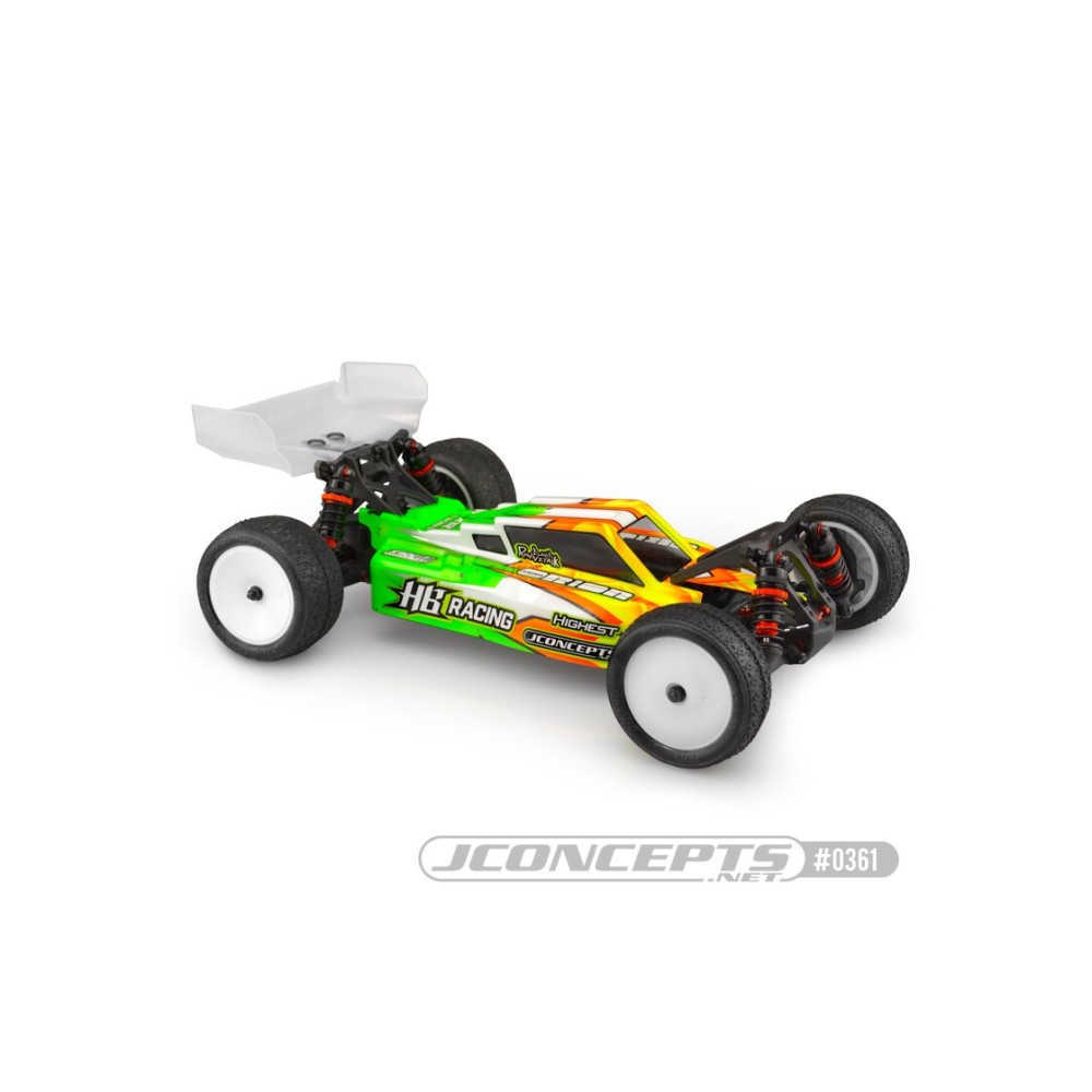 Carrocería F2 HB Racing D418 alerón Aero Jconcepts JCO0361 Carrocería F2 HB Racing D418 alerón Aero Jconcepts JCO0361