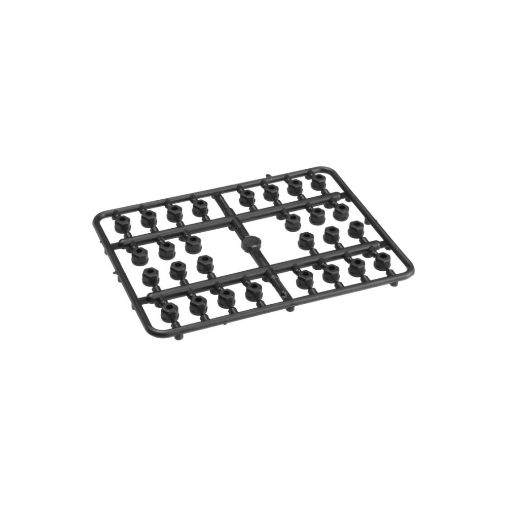 Tuercas de plástico 3 mm Jconcepts JCO2157 Tuercas de plástico 3 mm Jconcepts JCO2157