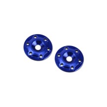 Botón de alerón de aluminio de rosca Finnisher azul Jconcepts JCO2214-1
