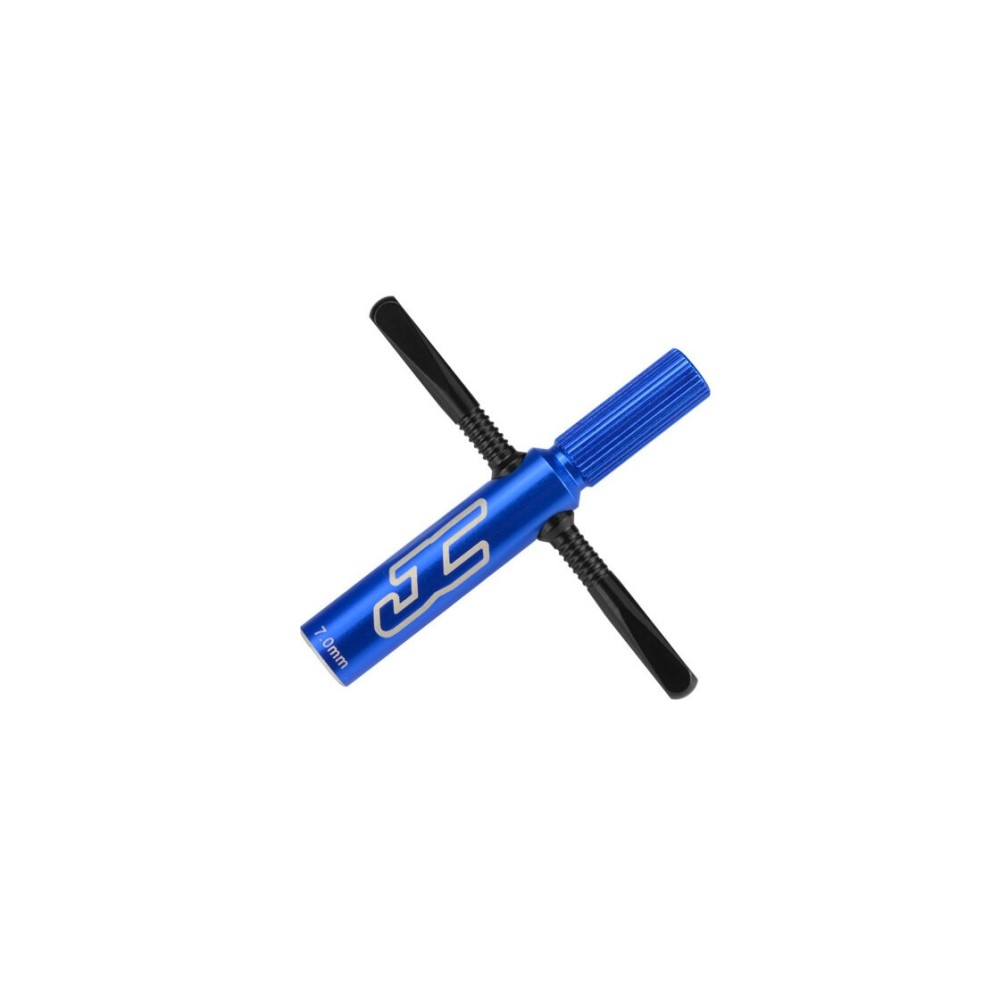 Llave de giro rápido Fin de 7 mm azul Jconcepts JCO2263-1 Llave de giro rápido Fin de 7 mm azul Jconcepts JCO2263-1