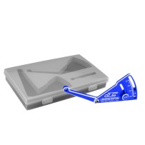 JConcepts Aluminum ride height gauge, 10-40mm - blue JCO2282-1