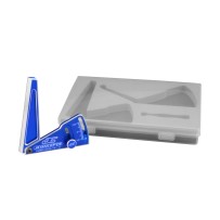 JConcepts Aluminum camber gauge, 85mm - blue JCO2283-1