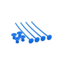JConcepts 1-10th off-road tire stick - holds 4 mounted tires blue - 4pc. JCO2430-1