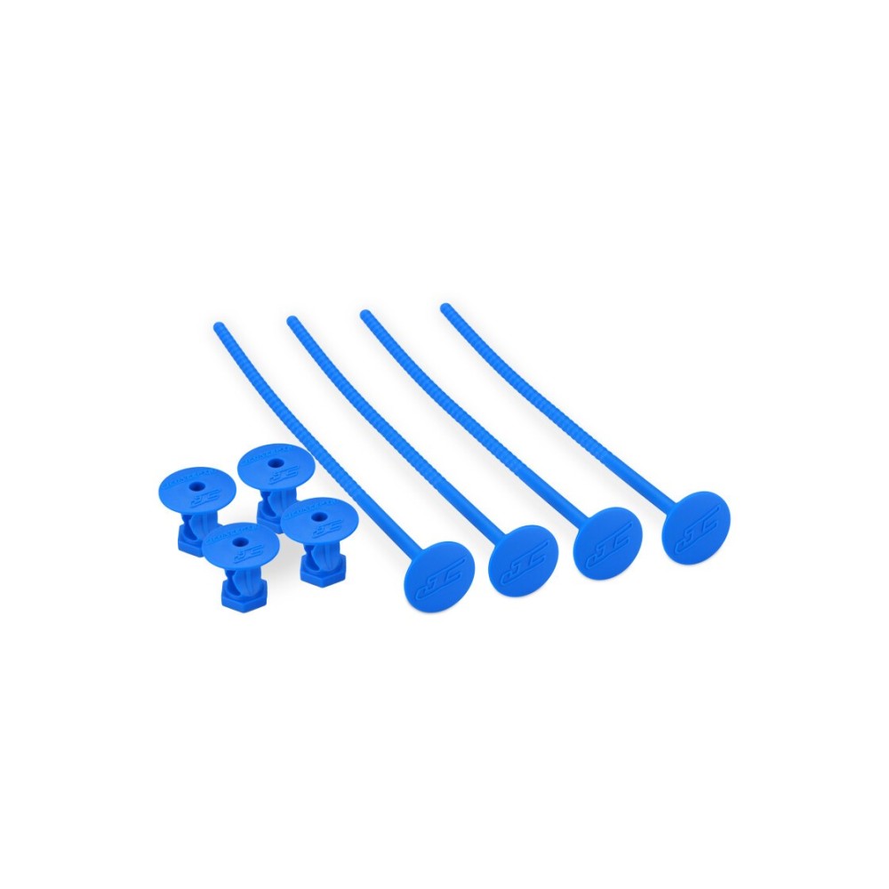 Soporte azul 4 neumáticos off-road 1/10 Jconcepts