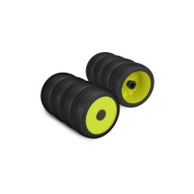Soporte azul para 4 neumáticos montados off-road 1/8 Jconcepts JCO2431-1 (2)