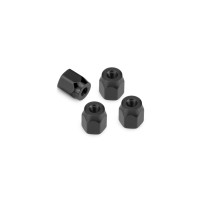 JConcepts Traxxas Slash 4x4, F&R short shock mount standoff - black JCO2480-2
