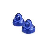 JConcepts Fin, 12mm V2 shock cap - blue JCO2490-1