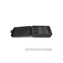 Caja para motor y rotor JConcepts con espuma negra
