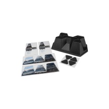 Soporte Aero JConcepts negro mate con almohadillas