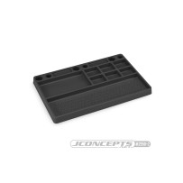 JConcepts parts tray, rubber material - black JCO2550-2