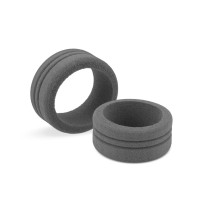 JConcepts Dirt-Tech - foam grip, gray - 2pc. Fits - Sanwa, Futaba, KO and Spektrum radios JCO3241