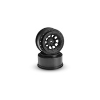 JConcepts Hazard - Slash rear, Slash 4x4 F&R wheel - black - 2pc. JCO3351B