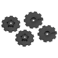 JConcepts Hazard - Losi SCT-E, 22 SCT wheel dish - 4pc. black - fits 3352 wheel JCO3352BD
