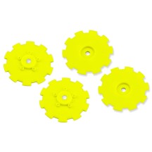 Discos de llanta amarillos Losi SCT-E JConcepts JCO3352YD
