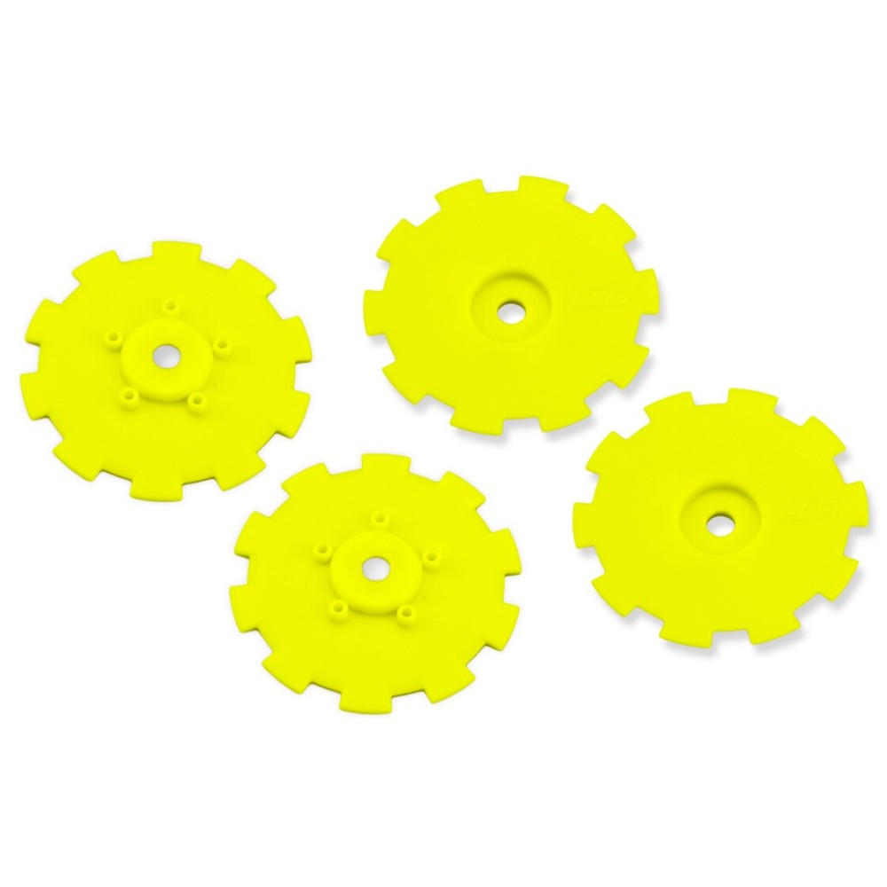 Discos de llanta amarillos Losi SCT-E JConcepts JCO3352YD Discos de llanta amarillos Losi SCT-E JConcepts JCO3352YD