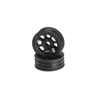 JConcepts Hazard - 1.9 RC10 front wheel - black 3-16 x 5-16 flanged bearing fit JCO3358B