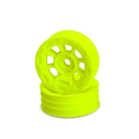 JConcepts Hazard - 1.9 RC10 front wheel - yellow 3-16 x 5-16 flanged bearing fit JCO3358Y