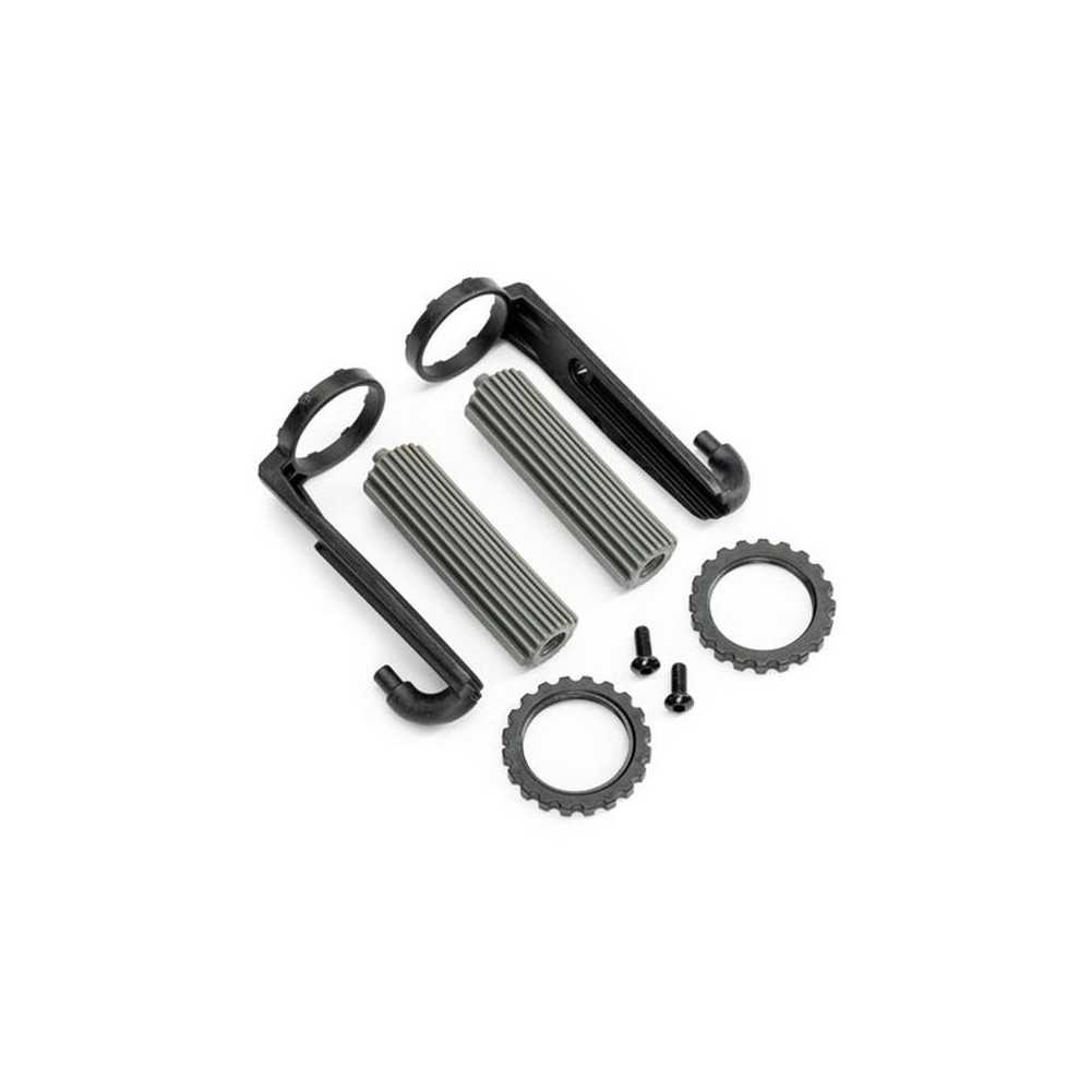 Traxxas Reservoirs shocks front (2) 3x8mm bcs (2) TRX10966-GRAY Traxxas Reservoirs shocks front (2) 3x8mm bcs (2) TRX10966-GRAY