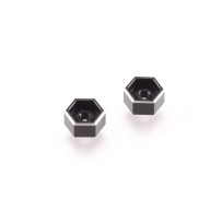 Revolution Design B6.2 | B6.1 | B6 Battery Thumb Nuts (black/2pcs) RDRP0281-BLK