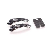Revolution Design B6.4 | B6 Aluminium Wing Mount Set (black) RDRP0286-BLK