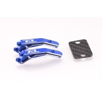 Revolution Design B6.4 | B6 Aluminium Wing Mount Set (blue) RDRP0286-BLU