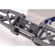 Revolution Design B6.4 | T6.4 | SC6.4 Aluminium Front Bulkhead (black) RDRP0292-BLK