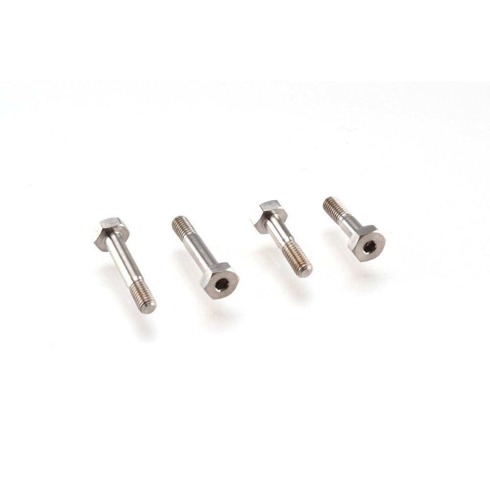 Revolution Design XB4 Titanium Lower Shock Screw Set RDRP0308-XB4 Revolution Design XB4 Titanium Lower Shock Screw Set RDRP0308-XB4