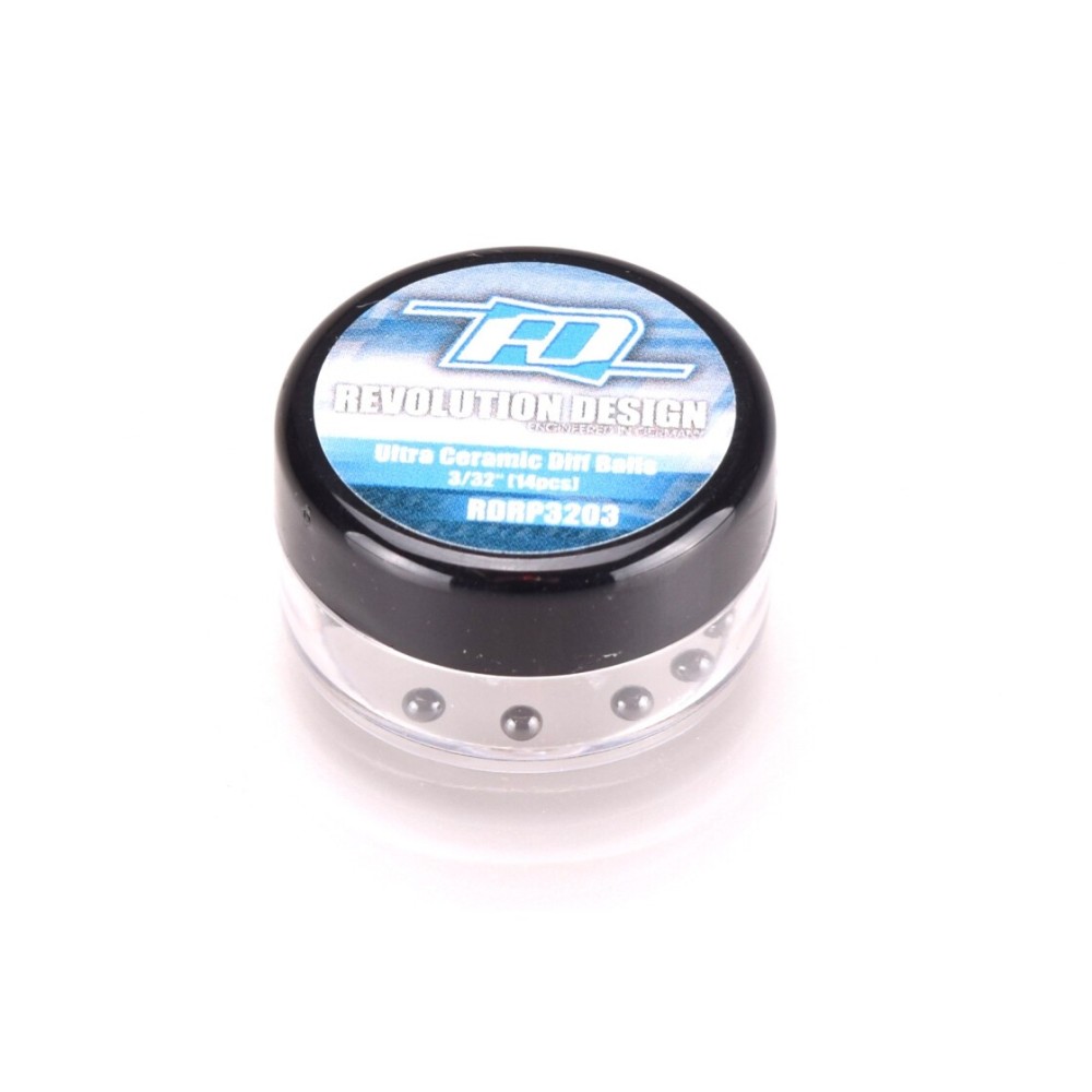 Revolution Design Ultra Ceramic Diff Balls 3/32 (14pcs) RDRP3203 Revolution Design Ultra Ceramic Diff Balls 3/32 (14pcs) RDRP3203