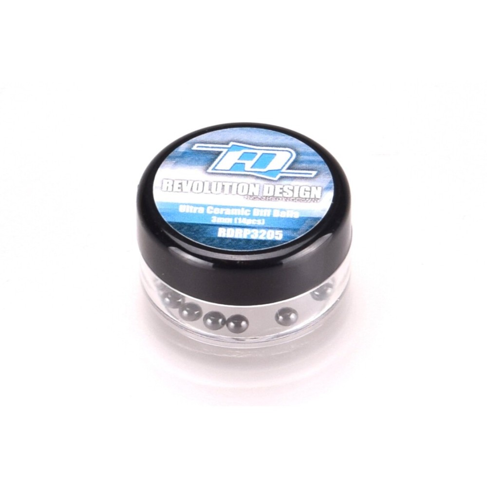 Revolution Design Ultra Ceramic Diff Balls 3mm (14pcs) RDRP3205 Revolution Design Ultra Ceramic Diff Balls 3mm (14pcs) RDRP3205