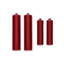 Traxxas Reservoirs shocks (6061-t6 aluminum red-anodized) (front (2) rear (2)) TRX10966-RED