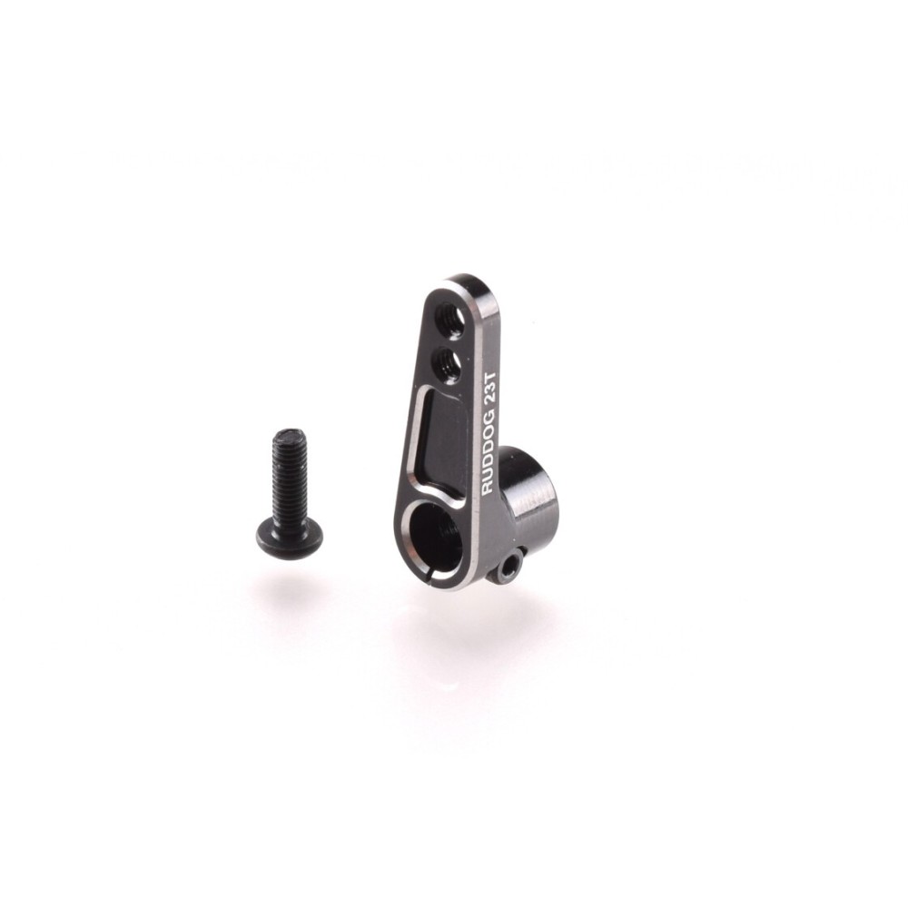 RUDDOG Aluminium Offset Servo Horn 23T Black RP-0085-23 RUDDOG Aluminium Offset Servo Horn 23T Black RP-0085-23