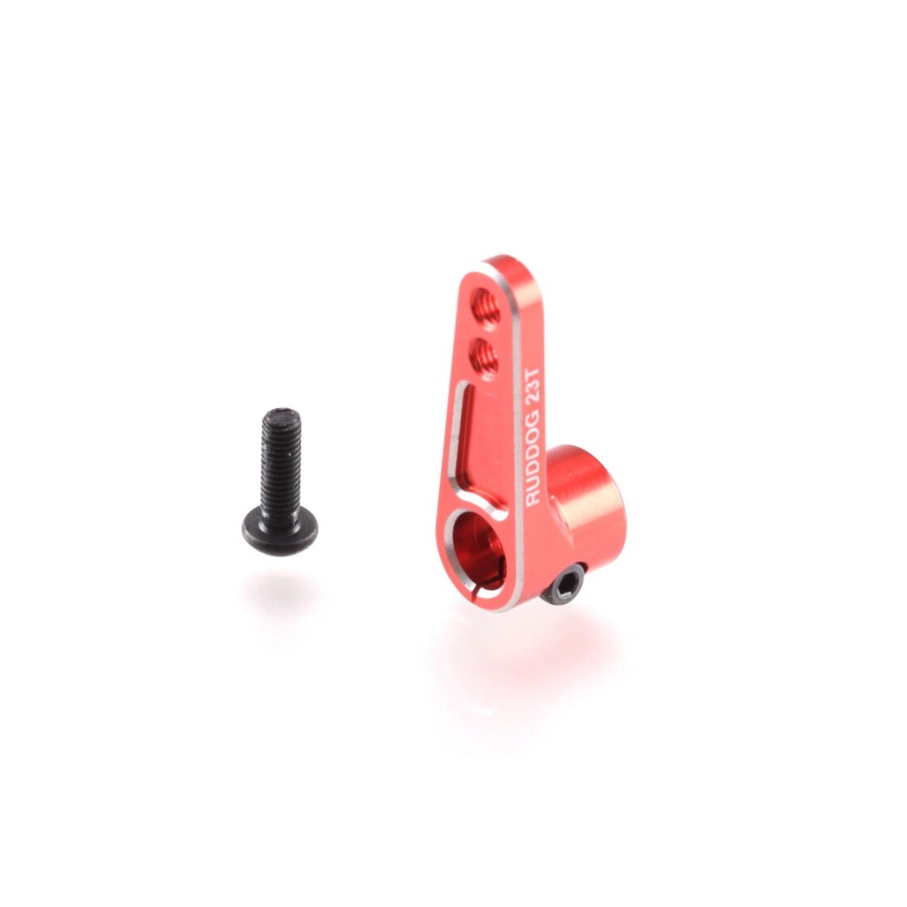 RUDDOG Aluminium Offset Servo Horn 23T Red RP-0088-23 RUDDOG Aluminium Offset Servo Horn 23T Red RP-0088-23