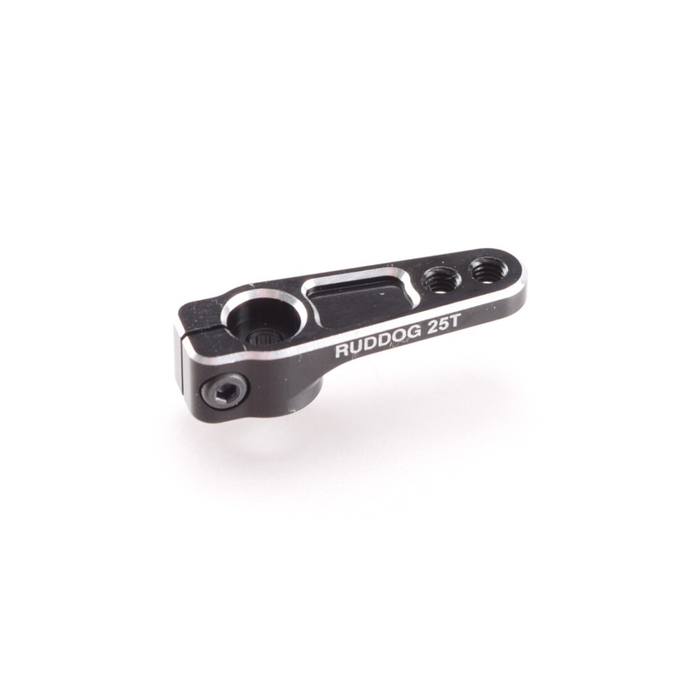 RUDDOG Aluminium Servo Horn 25T Black RP-0089