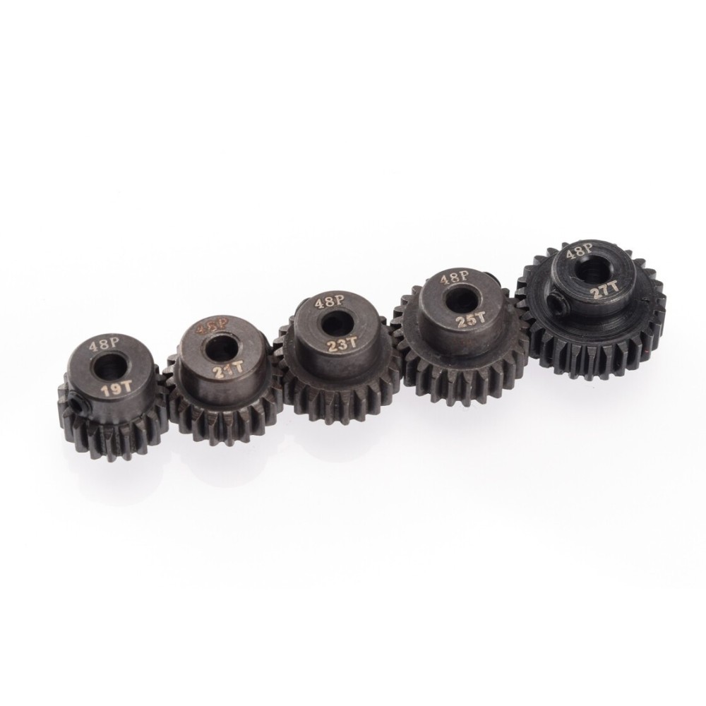 RUDDOG 48dp Steel Pinion 5-Pack Odd (19,21,23,25,27T) RP-0131 RUDDOG 48dp Steel Pinion 5-Pack Odd (19,21,23,25,27T) RP-0131