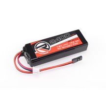 RUDDOG 2400mAh 7.6V LiHV RX Straight Pack (Fits Associated/Mugen/Sworkz/Xray) RP-0174