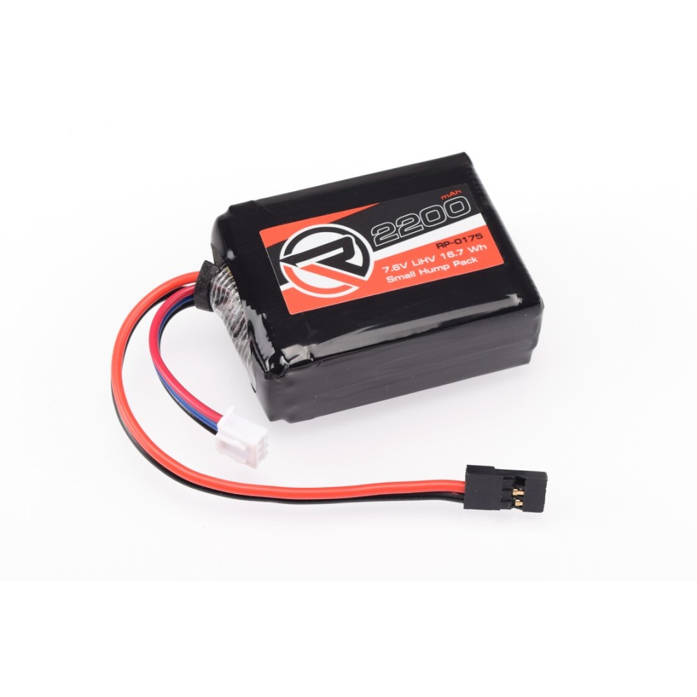 RUDDOG 2200mAh 7.6V LiHV RX Small Hump Pack (Fits HB/TLR) RP-0175 RUDDOG 2200mAh 7.6V LiHV RX Small Hump Pack (Fits HB/TLR) RP-0175