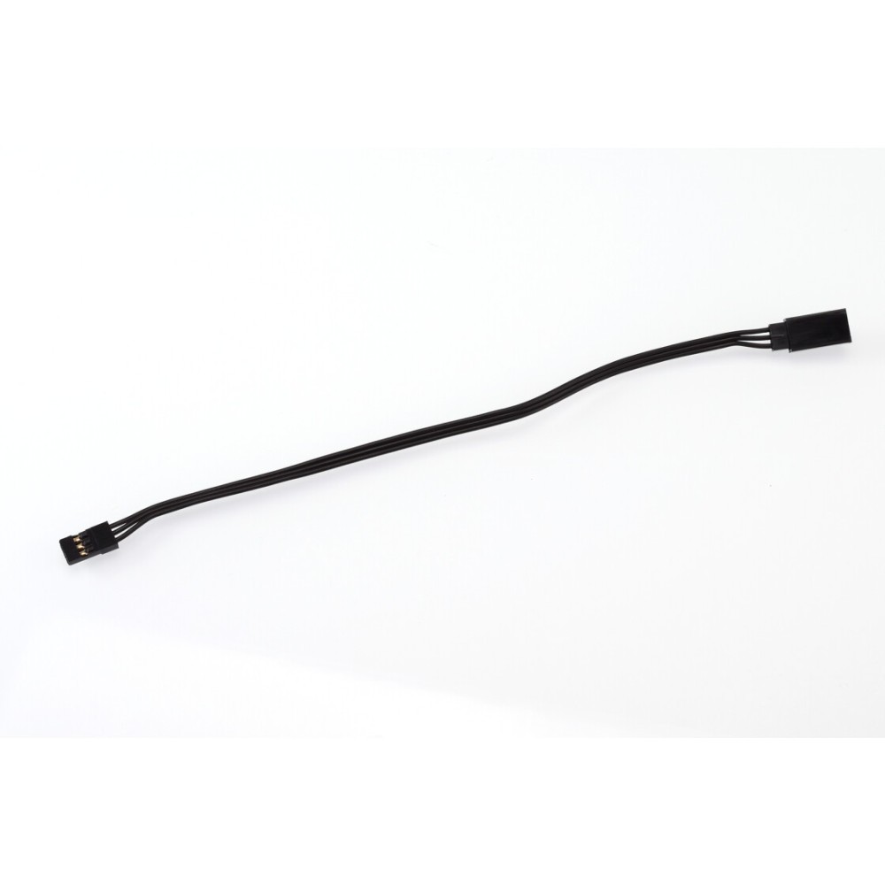 RUDDOG RX Extension Black 200mm with JR Plug RP-0209 RUDDOG RX Extension Black 200mm with JR Plug RP-0209