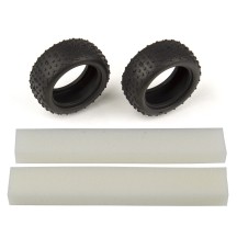 Neumáticos Mini Pin anchos con espumas Team Associated
