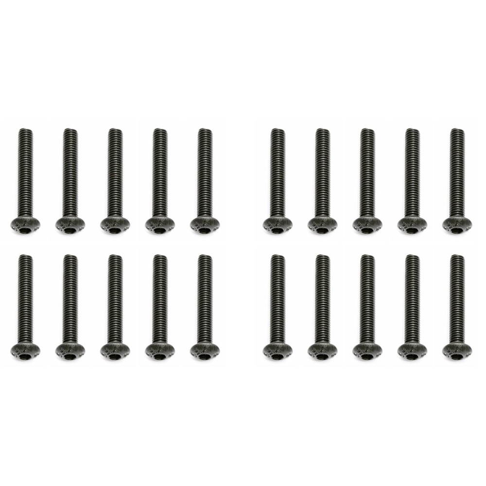 Tornillos 3x20 mm BHSS Team Associated AE25188