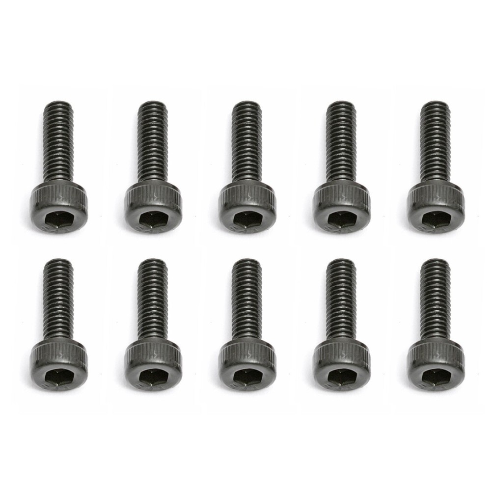Tornillos 3x10 mm SHCS Team Associated AE25620