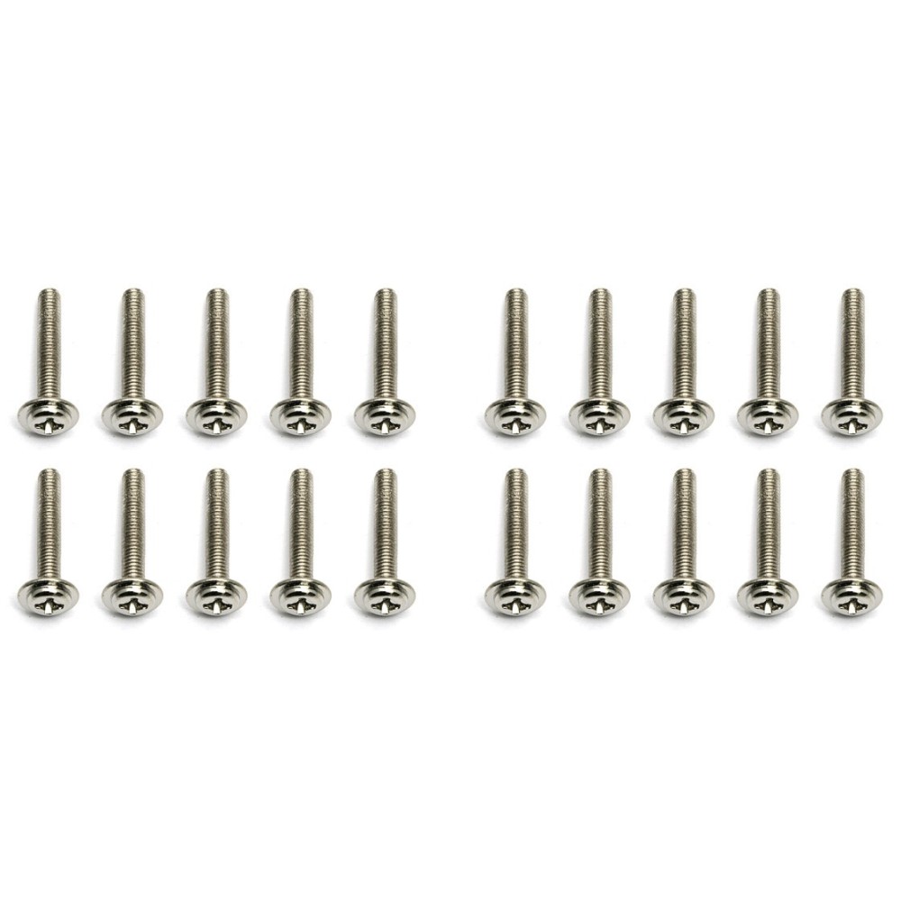 Tornillos de rosca 3x18 mm Team Associated AE25622 Tornillos de rosca 3x18 mm Team Associated AE25622